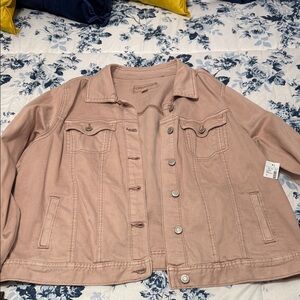 Maurices Blush Pink Jean Jacket